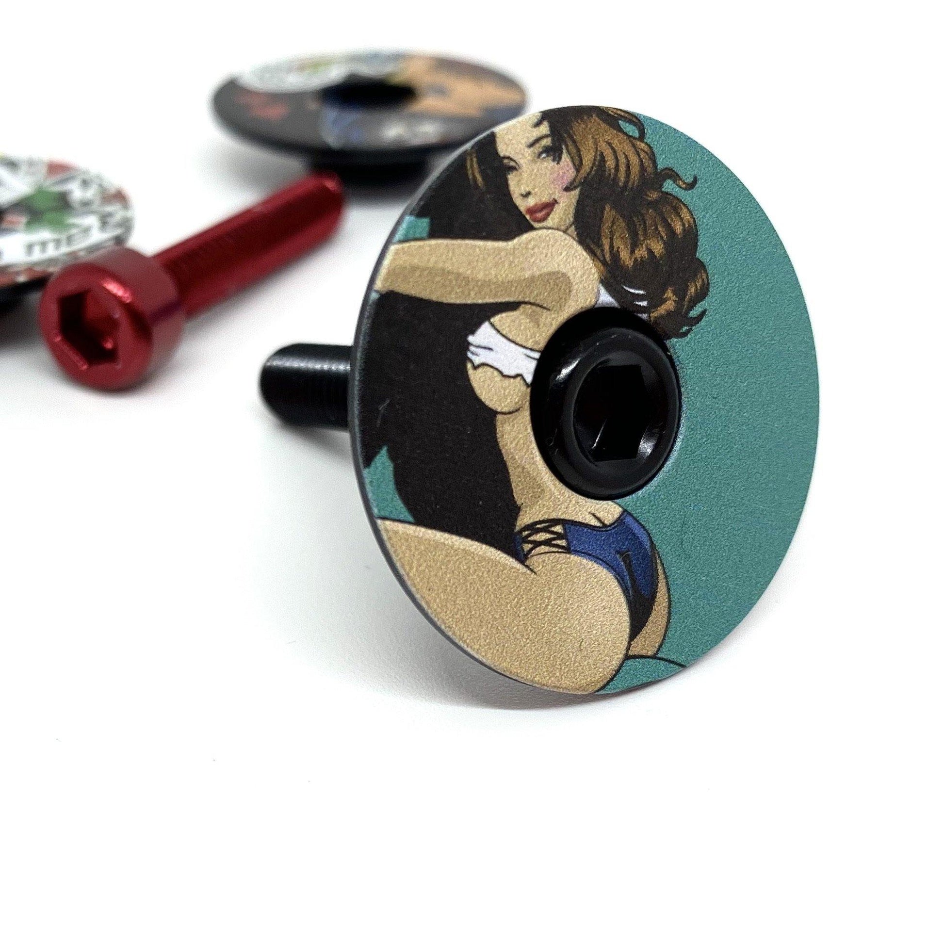 Cheeky Titanium Top Cap (bolt sold separately) - capsmith.cc